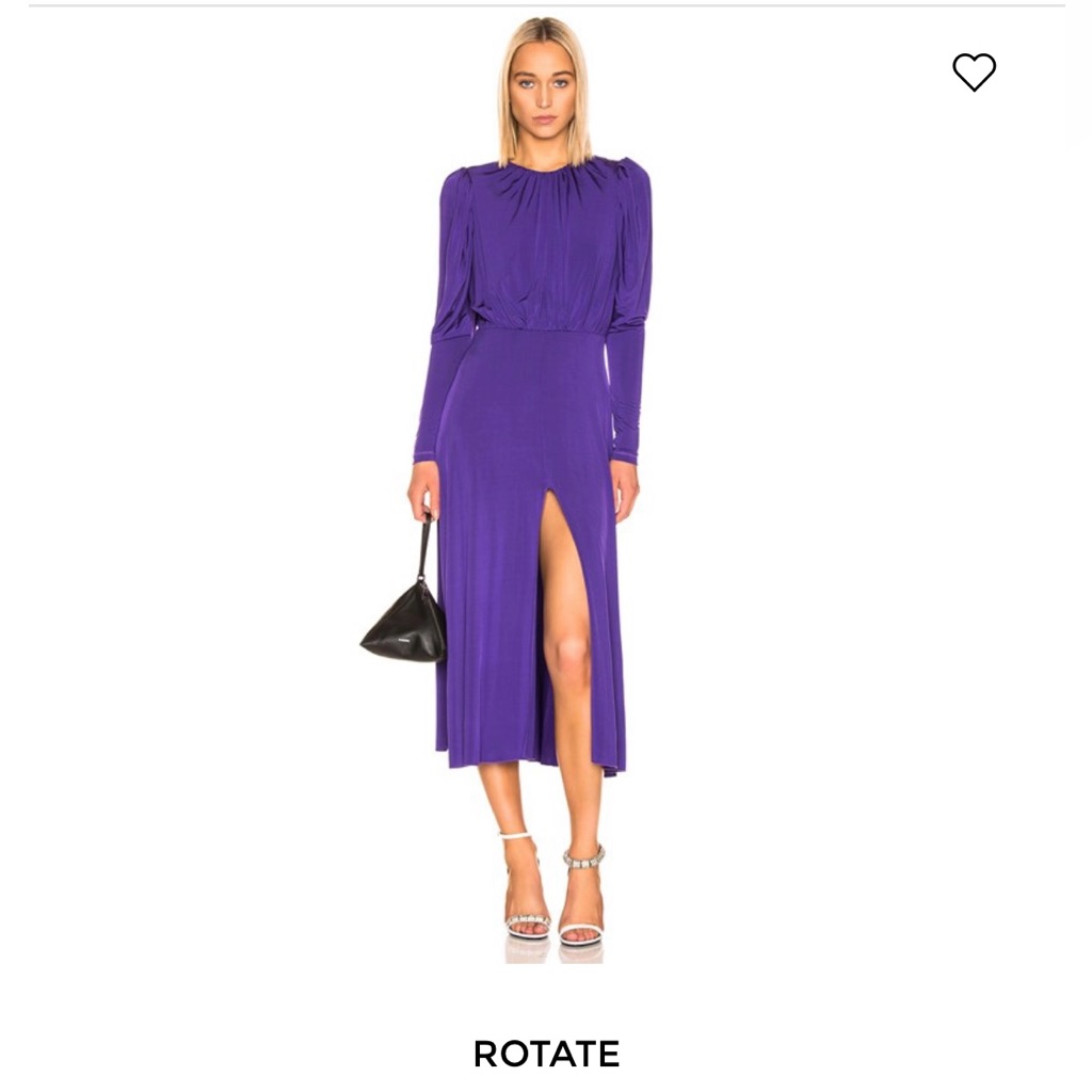 Rotate Brand New With Tags Small #Rotate Slit Dress